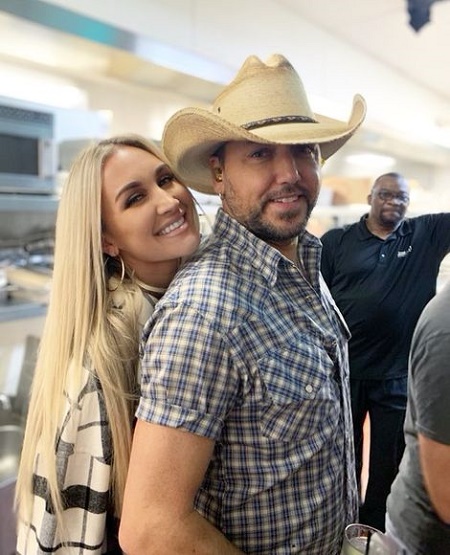 Jason Aldean and Brittany Kerr
